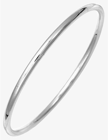 Jonc argent 925 ‰ rhodié...