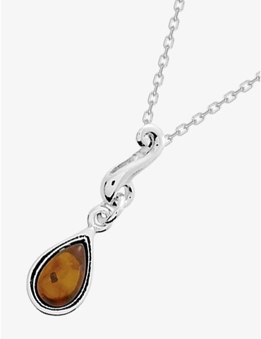 Collier argent 925 ‰ rhodié...