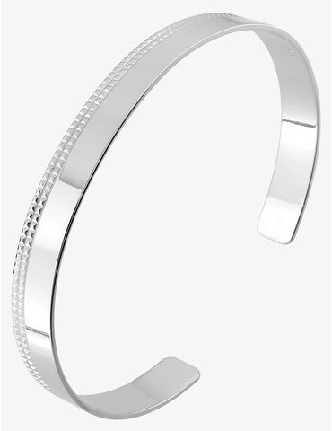 Jonc ouvert argent 925 ‰ au...