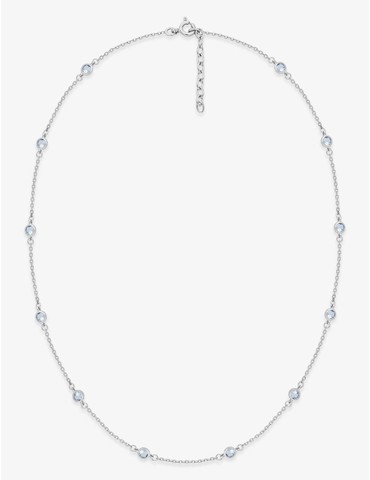 Collier argent 925 ‰ rhodié...