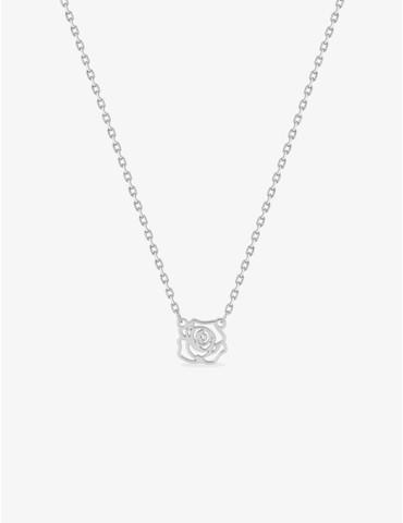 Collier argent 925 ‰ rhodié...