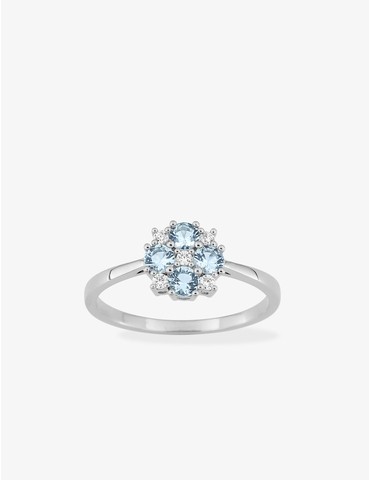 Bague argent 925 ‰ rhodié...