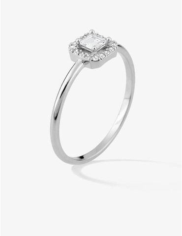 Bague en argent 925 ‰...