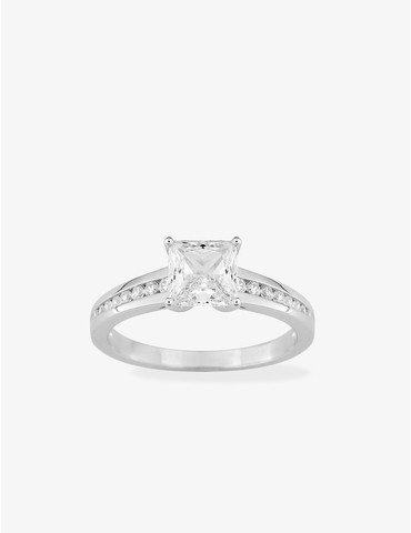 Bague argent 925 ‰ rhodié...