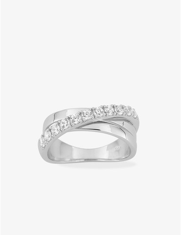 Bague argent 925 ‰ rhodié...