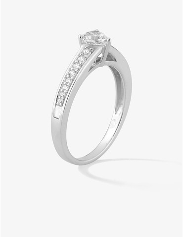 Bague argent 925 ‰ rhodié...