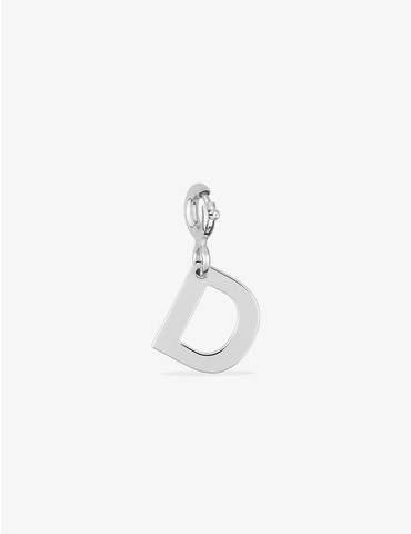 Charms lettre D argent 925...
