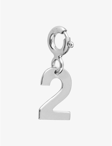 Charms chiffre 2 argent 925...