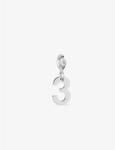Charms chiffre 3 argent 925...
