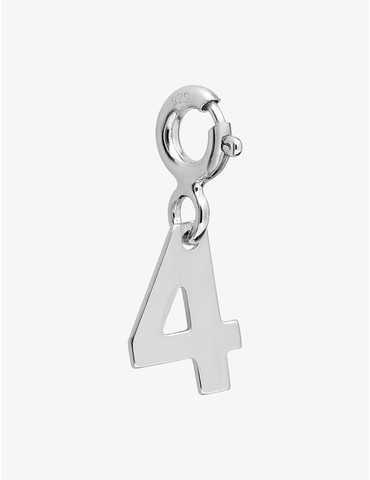 Charms chiffre 4 argent 925...