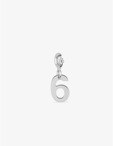 Charms chiffre 6 argent 925...