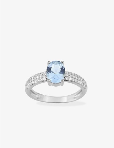 Bague argent 925 ‰ rhodié...