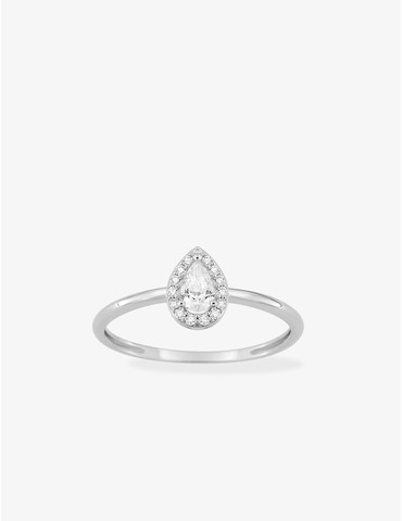 Bague argent 925 ‰ rhodié...