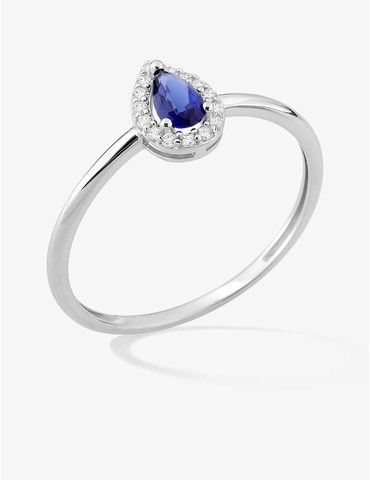 Bague argent 925 ‰ rhodié...