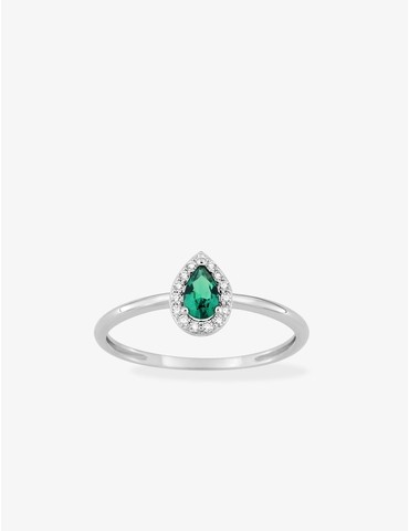 Bague argent 925 ‰ rhodié...