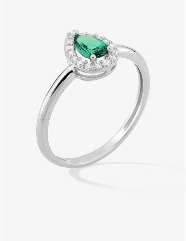 Bague argent 925 ‰ rhodié...