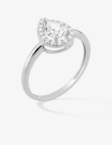 Bague argent 925 ‰ rhodié...