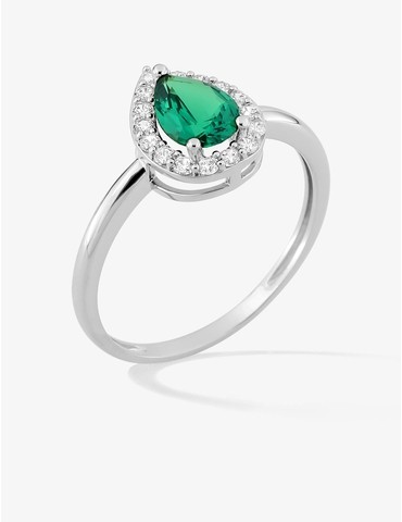 Bague argent 925 ‰ rhodié...