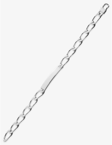 Bracelet identité argent...