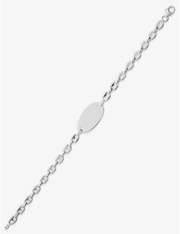 Bracelet identité argent...