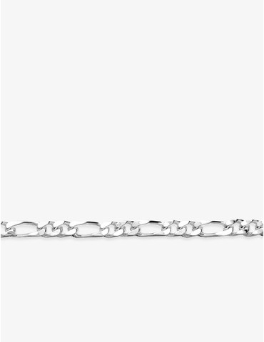 Bracelet chaîne alternée en...