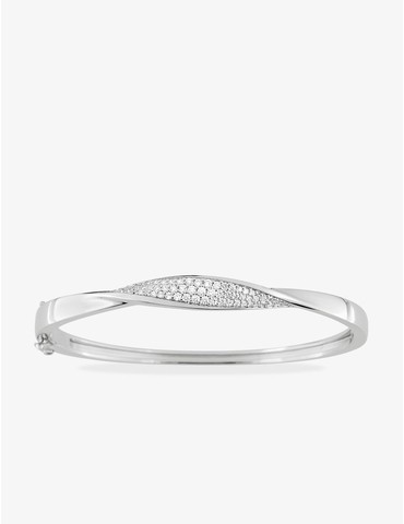 Jonc ouvrant argent 925 ‰...