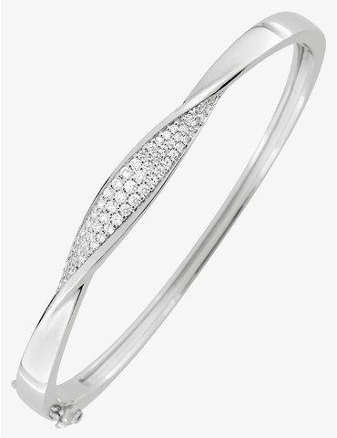 Jonc ouvrant argent 925 ‰...