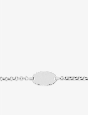 Bracelet d'identité argent...