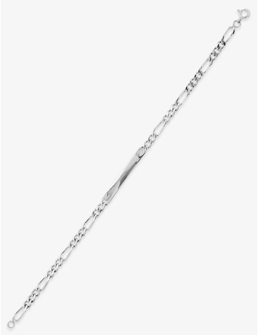Bracelet d'identité argent...