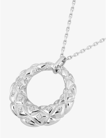 Collier argent 925 ‰ rhodié...