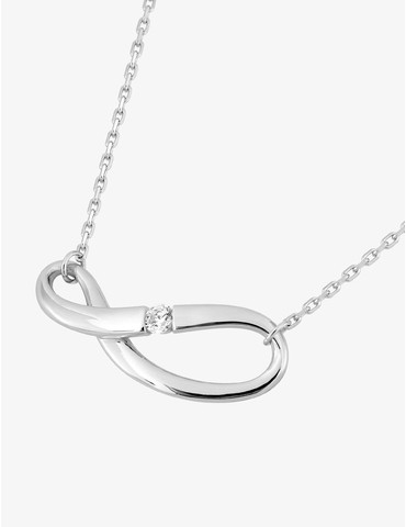 Collier argent 925 ‰ rhodié...