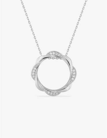 Collier argent 925 ‰ rhodié...