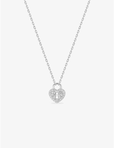 Collier argent 925 ‰ rhodié...