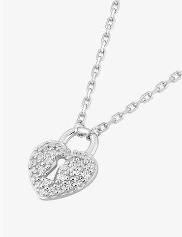 Collier argent 925 ‰ rhodié...