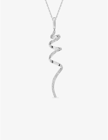 Collier argent 925 ‰ rhodié...
