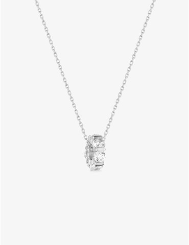 Collier argent 925 ‰ rhodié...