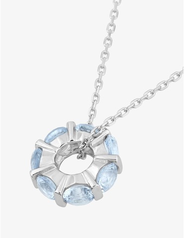 Collier argent 925 ‰ rhodié...