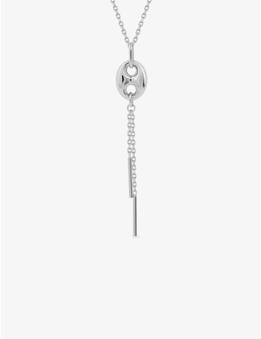 Collier argent 925 ‰ rhodié...
