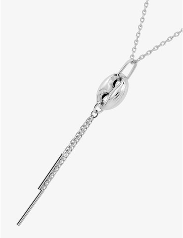 Collier argent 925 ‰ rhodié...