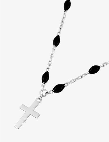 Collier argent 925 ‰ rhodié...