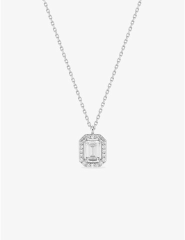 Collier argent 925 ‰ rhodié...