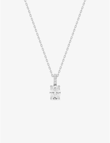 Collier argent 925 ‰ rhodié...