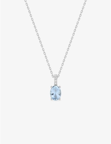 Collier argent 925 ‰ rhodié...