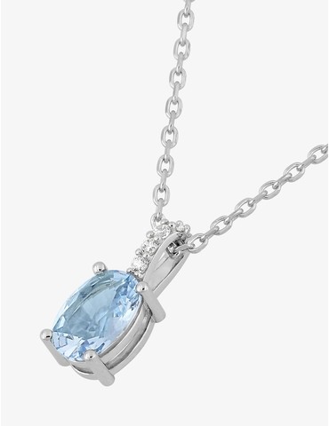 Collier argent 925 ‰ rhodié...