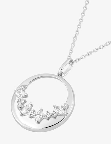 Collier argent 925 ‰ rhodié...