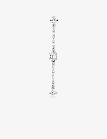 Boucle d'oreille pendante à...