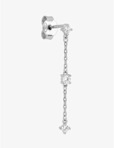 Boucle d'oreille pendante à...