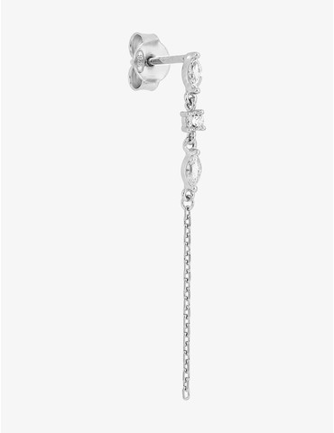 Boucle d'oreille pendante à...