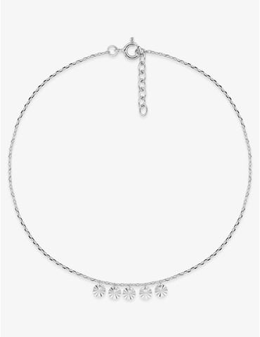 Bracelet de cheville argent...