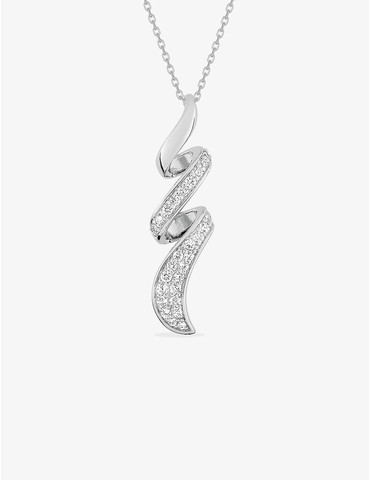 Collier argent 925 ‰ rhodié...